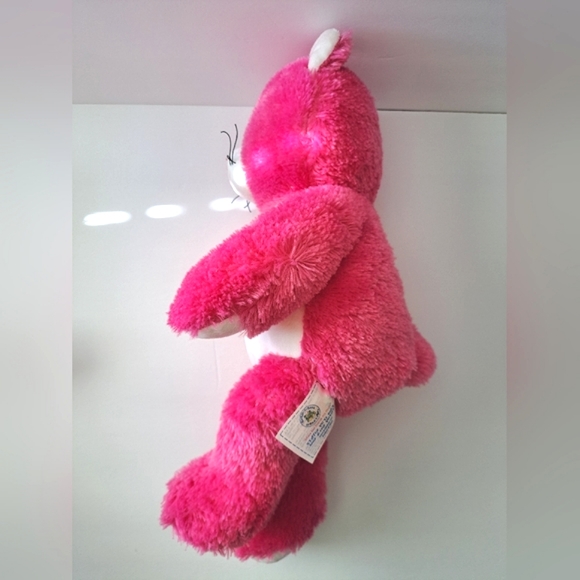 Build-A-Bear 2011 Kisses Fur You Hot Pink & White Kitty Plush Stuffed Cat 17" - Picture 9 of 14